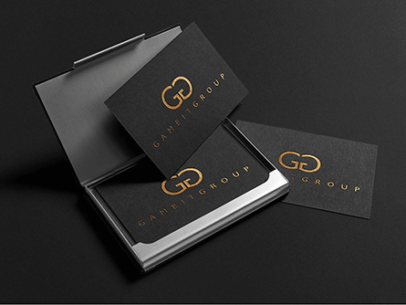Gameitgroup business cards design